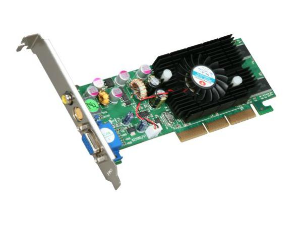 JATON 3DFORCE FX5200TV GeForce FX 5200 128MB 64-bit DDR AGP 4X/8X Bajo Perfil de Tarjeta de vídeo listo